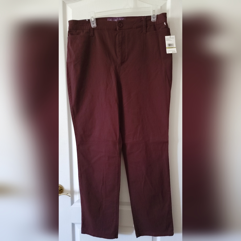 Burgundy Pants